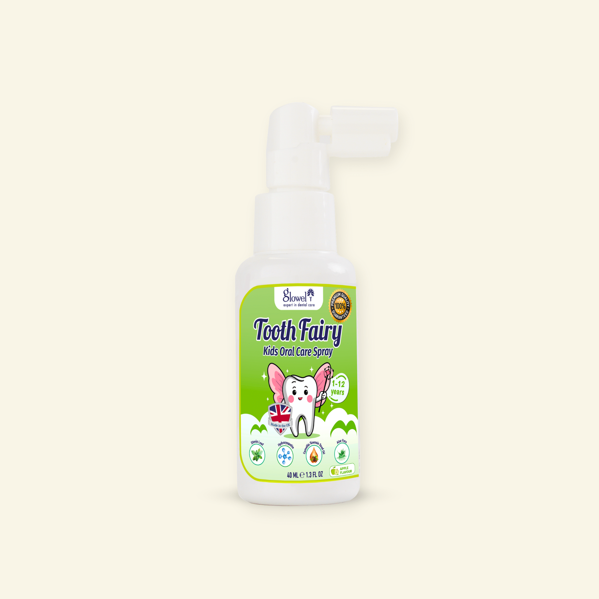 Glowel Tooth Fairy Kids Oral Care Spray – Apple Flavour