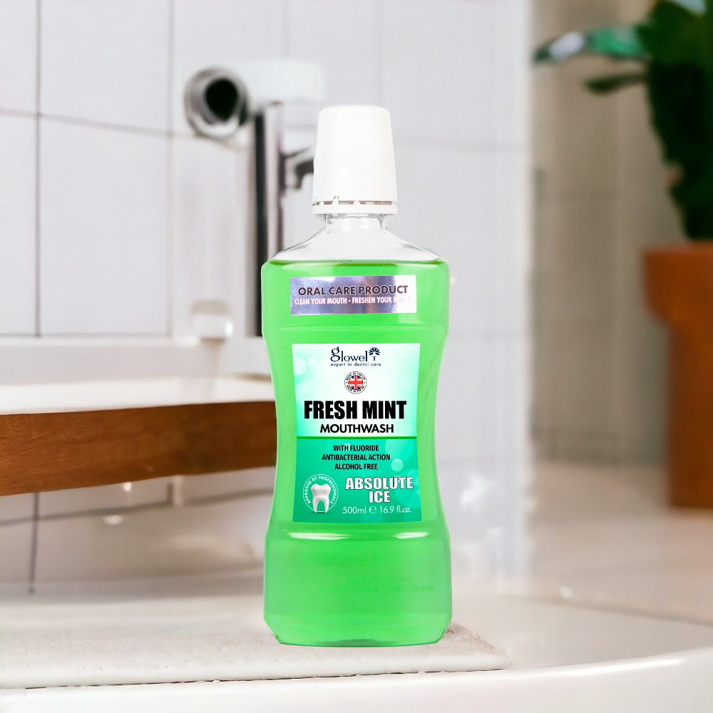 Glowel Cool Mint Mouthwash